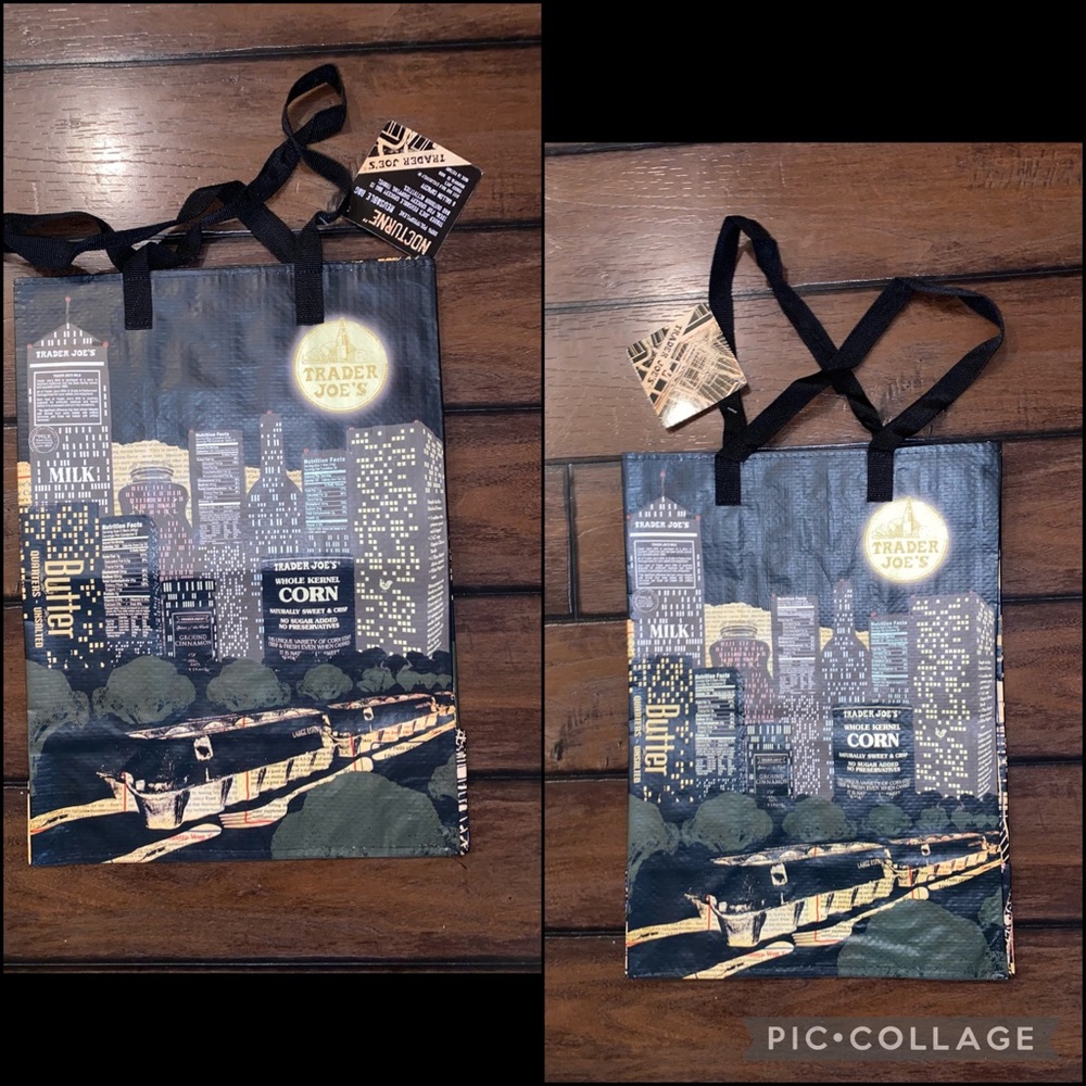 Trader Joe’s Reusable Grocery Tote Bag Nocturn